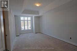 Tray ceiling in primary bedroom -