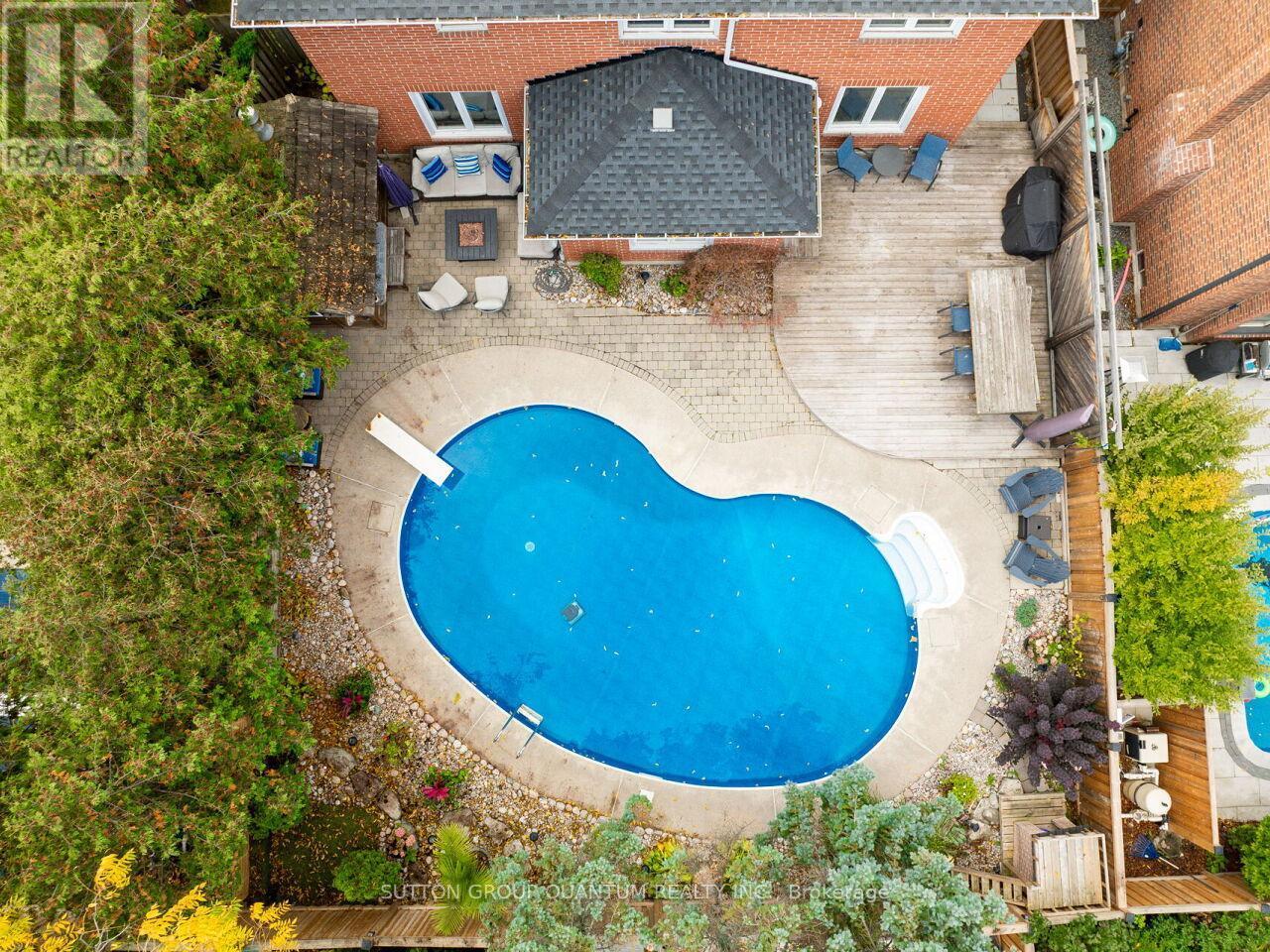1872 Flintlock Court, Mississauga, ON - Outdoor With In Ground Pool