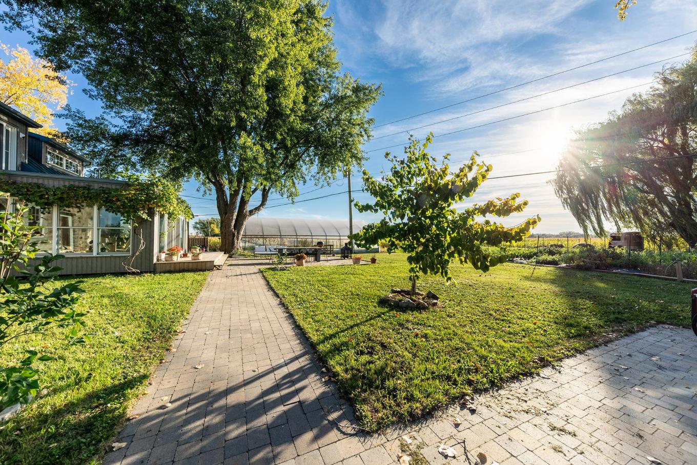 Backyard - 980 Ch. Du Grand-Bernier, Saint-Blaise-Sur-Richelieu, QC