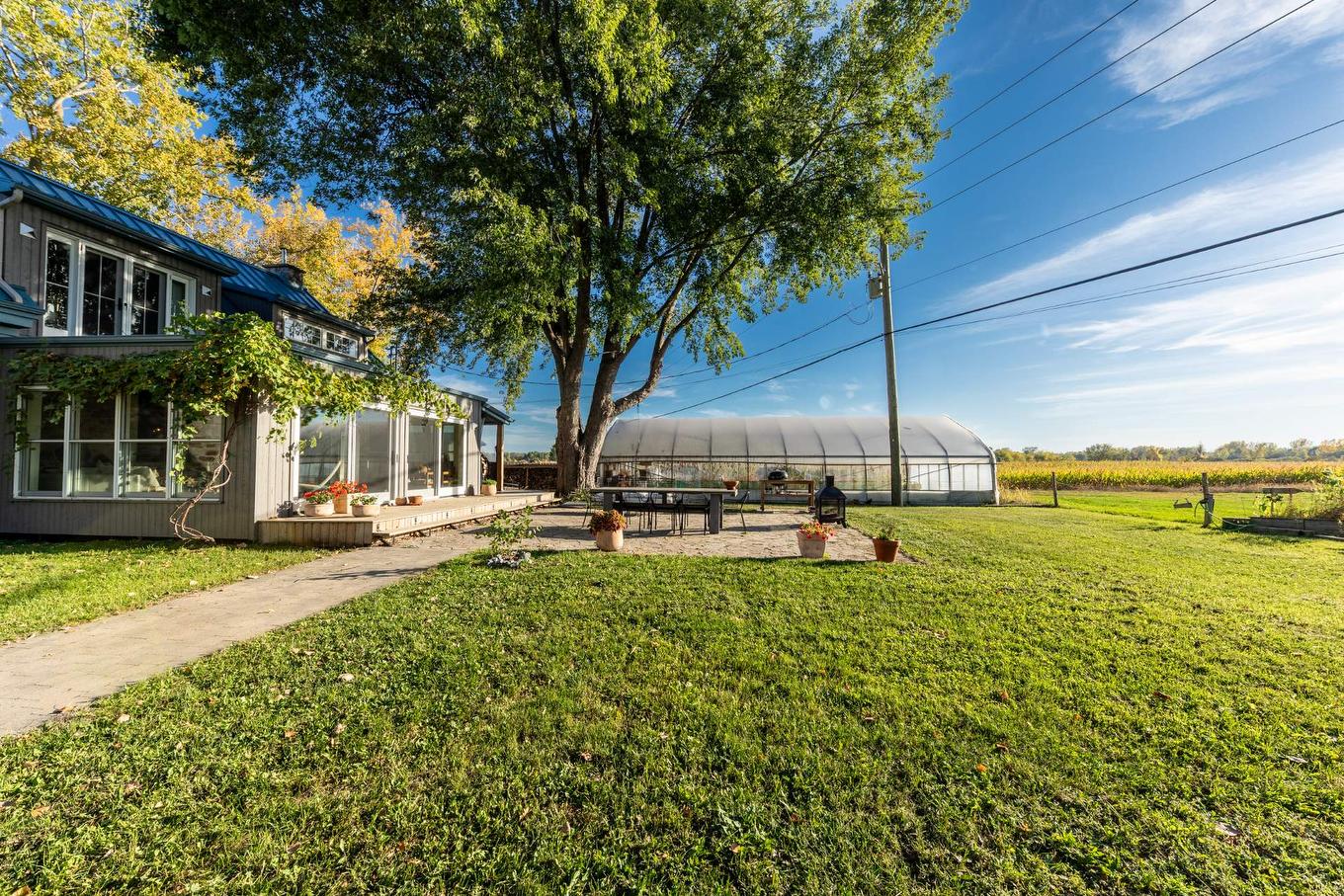 Backyard - 980 Ch. Du Grand-Bernier, Saint-Blaise-Sur-Richelieu, QC