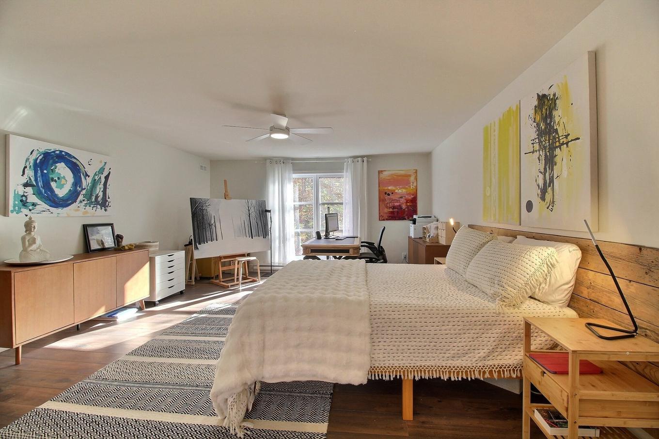 Primary bedroom - 91 Rue Meunier, Eastman, QC - Indoor Photo Showing Bedroom