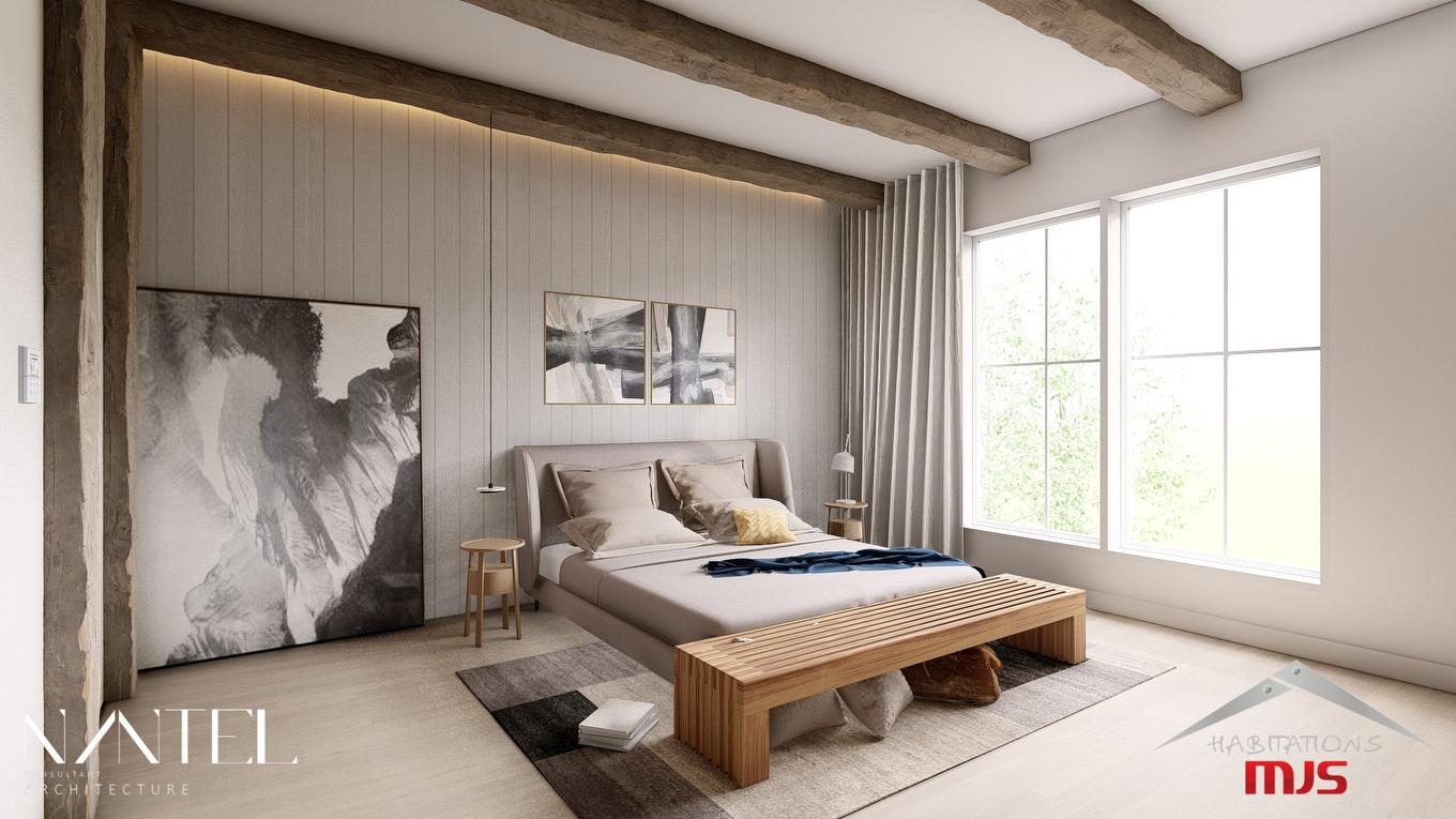 Bedroom - Ch. Des Albatros, Piedmont, QC - Indoor Photo Showing Bedroom