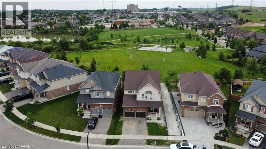 Aerial perspective of suburban area - 402 Bamberg Crescent Unit# Basement, Waterloo, ON - Outdoor