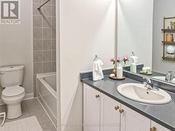 virtually staged bathroom -