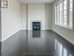 great room with a fire place -