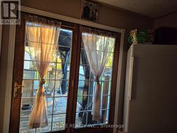 EXIT TO REAR DECK & GAZEBO - ATTRACTIVE RAILING -