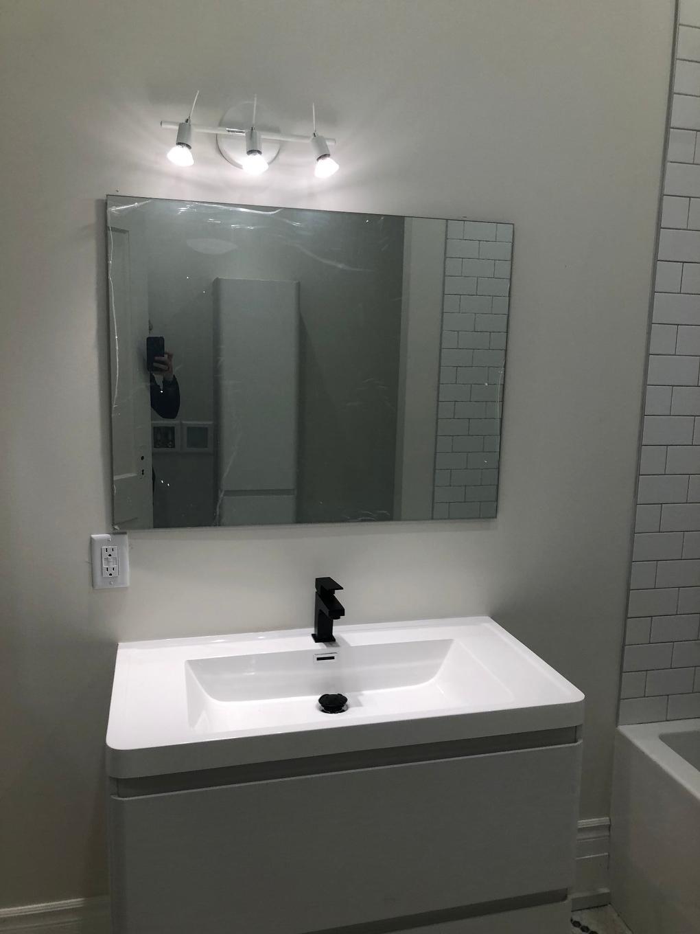 Bathroom - 2-1278 Rue Bélanger, Montréal (Rosemont/La Petite-Patrie), QC - Indoor Photo Showing Bathroom