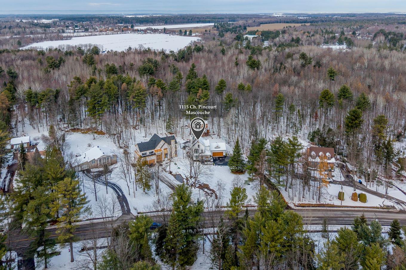 Aerial photo - 1115 Ch. Pincourt, Mascouche, QC - Outdoor With View