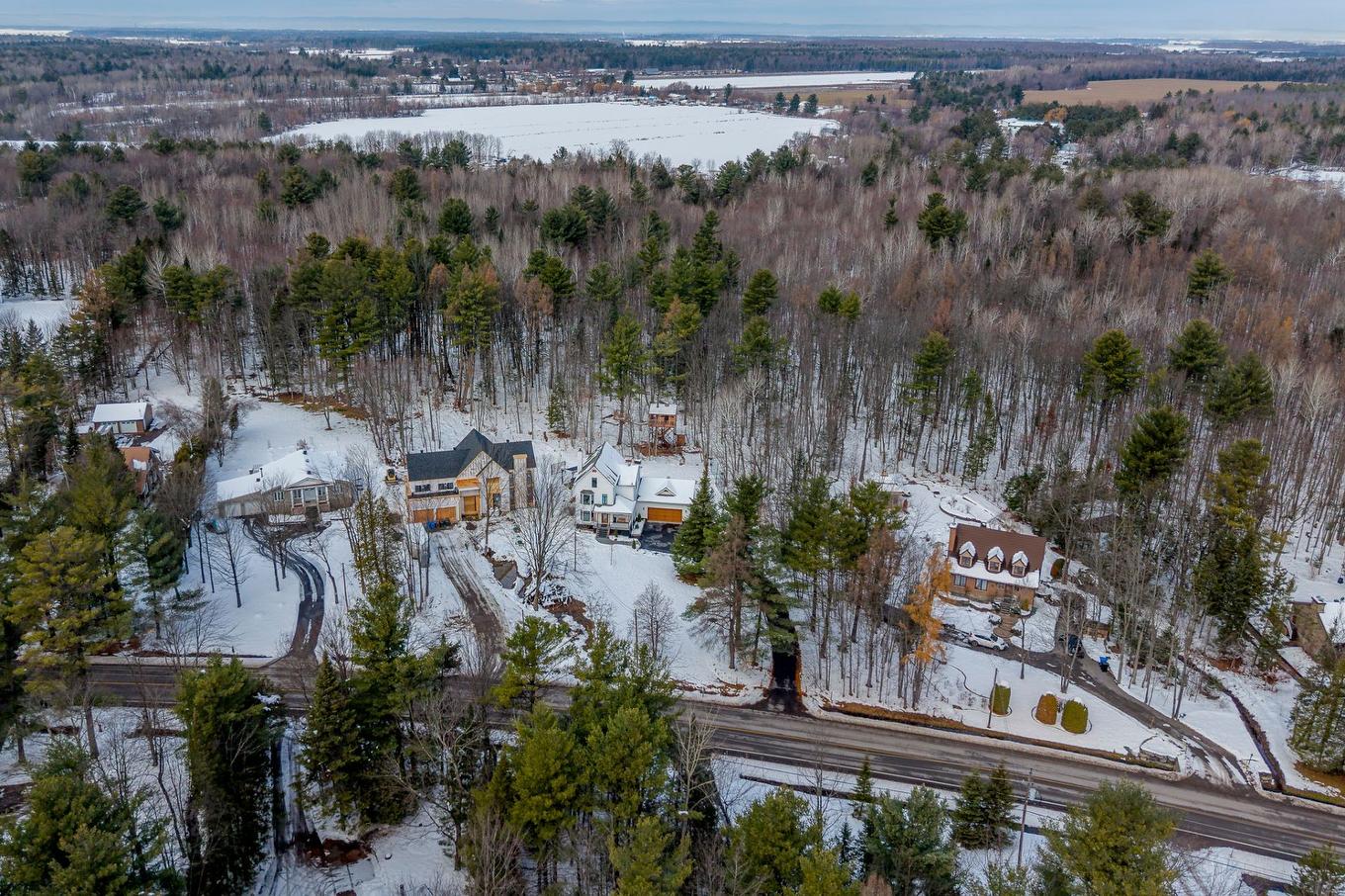 Aerial photo - 1115 Ch. Pincourt, Mascouche, QC - Outdoor With View