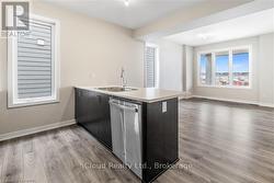 Large windows, bright airy main floor -