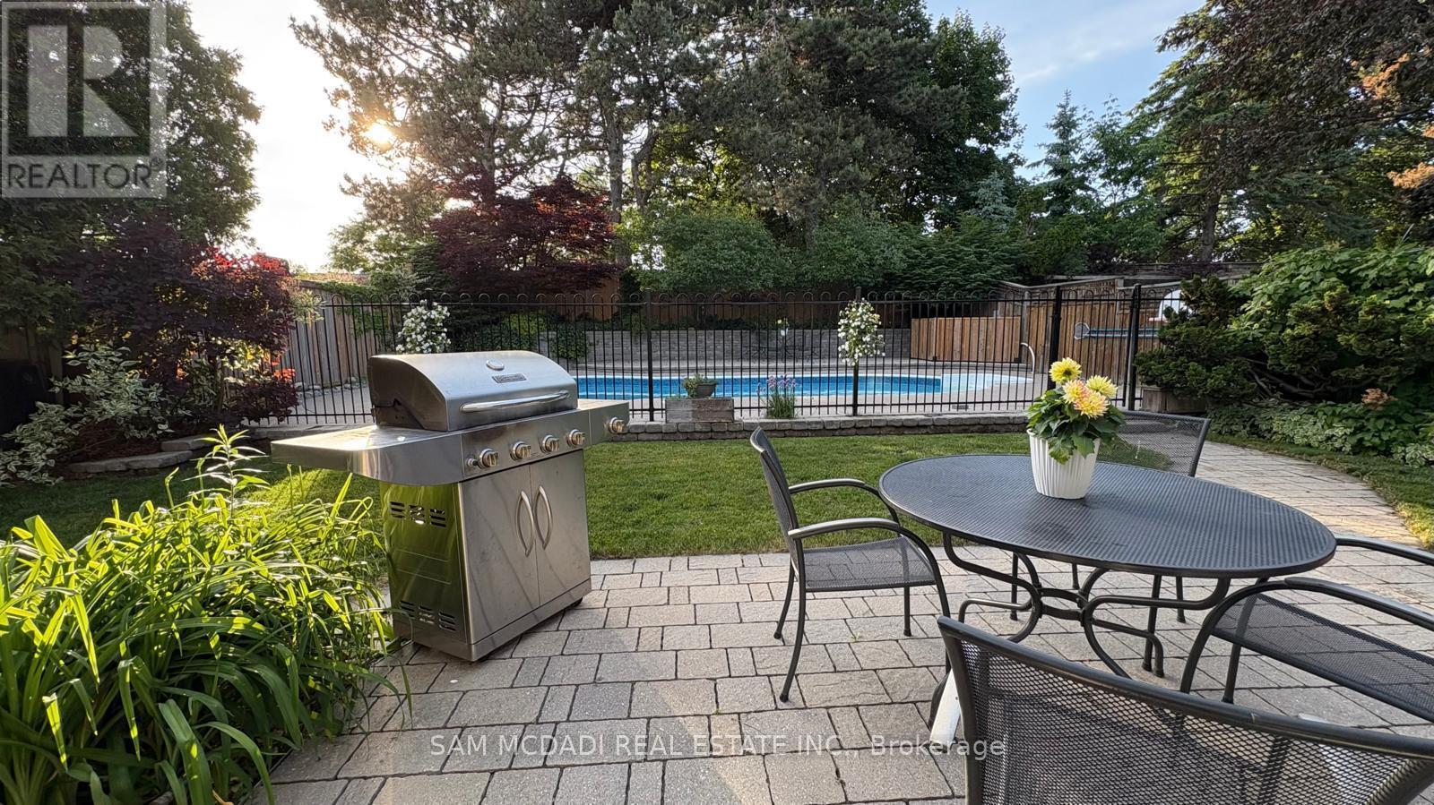 1713 Pengilley Place, Mississauga, ON - Outdoor With In Ground Pool With Deck Patio Veranda