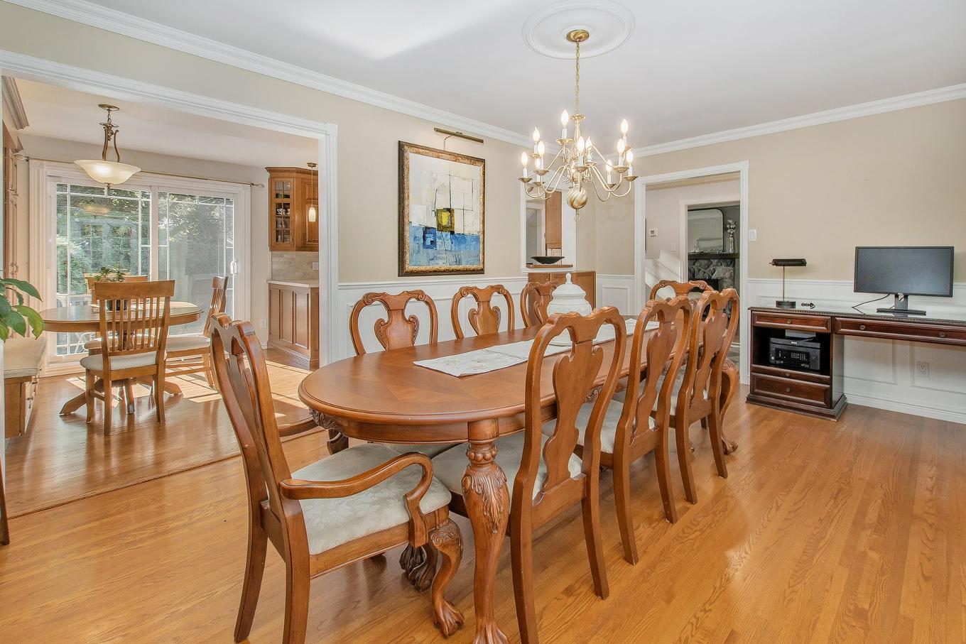 Dining room - 668 Rue Léveillé, Sainte-Thérèse, QC - Indoor Photo Showing Dining Room