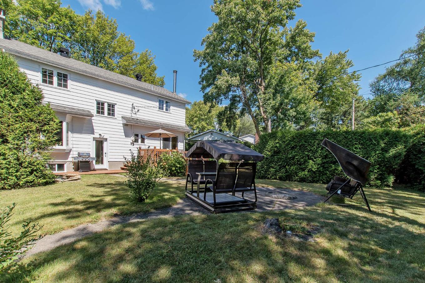 Backyard - 668 Rue Léveillé, Sainte-Thérèse, QC - Outdoor