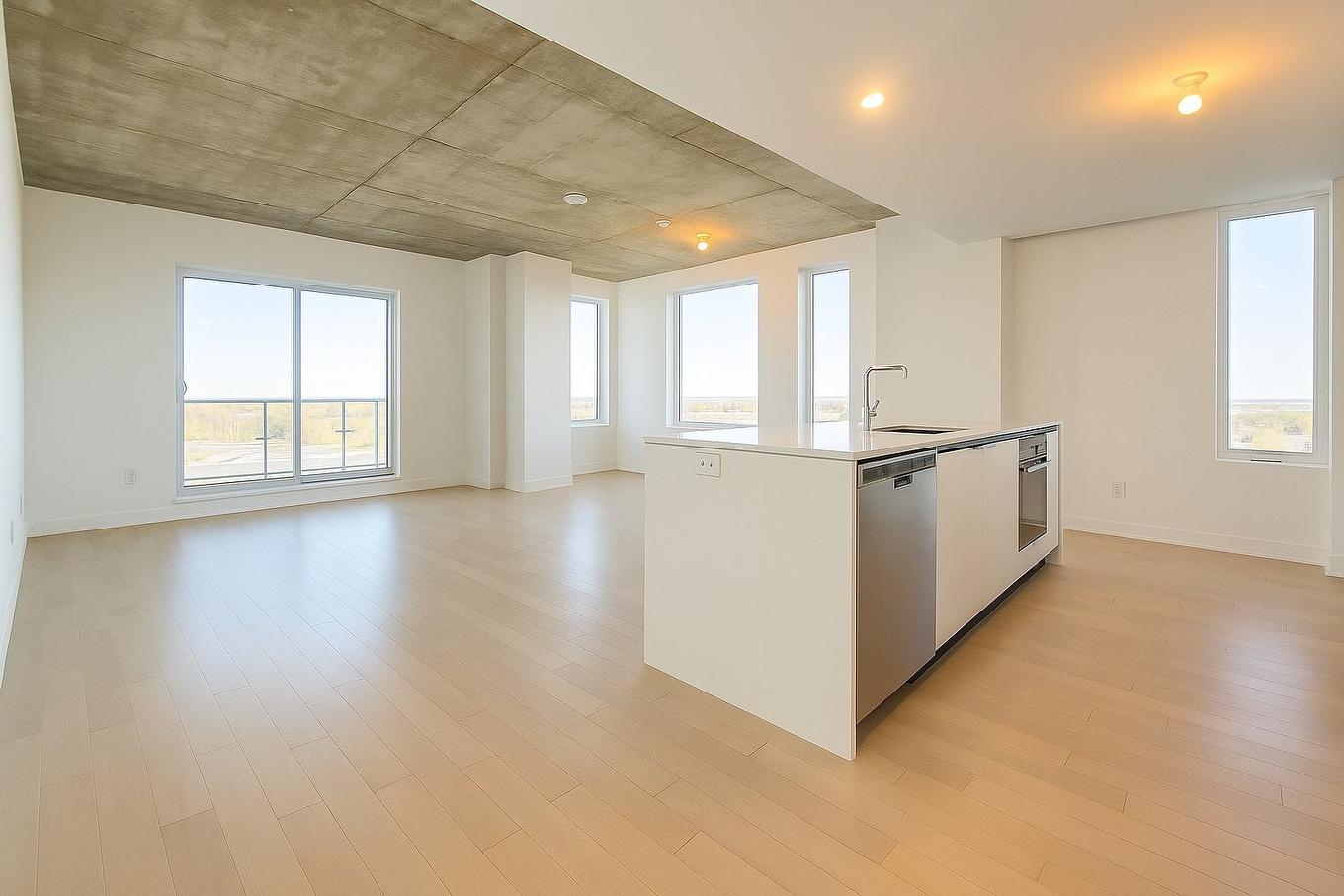 Living room - 1612-60 Rue De L'Éclipse, Brossard, QC - Indoor Photo Showing Kitchen