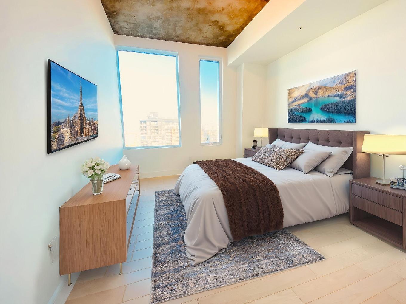 Primary bedroom - 1612-60 Rue De L'Éclipse, Brossard, QC - Indoor Photo Showing Bedroom