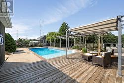 Salt water inground pool -