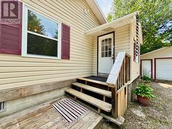 Now let's have a look inside this raised bungalow. -