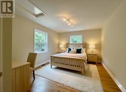 Virtually staged room. -