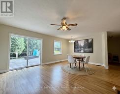 Virtually staged room. -