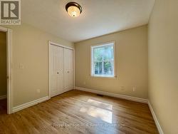 With double door closet. -