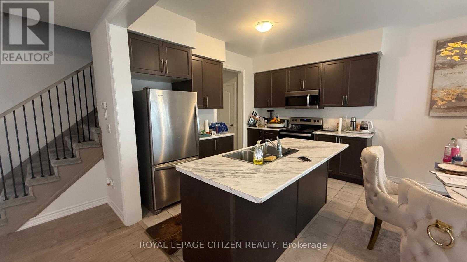 53 Jack Potts Way, Clarington, ON - Indoor Photo Showing Kitchen With Double Sink