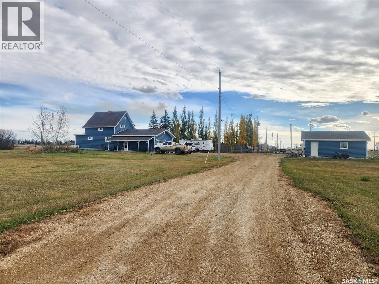 10 Danton Street, Tribune, SK - Outdoor With Deck Patio Veranda