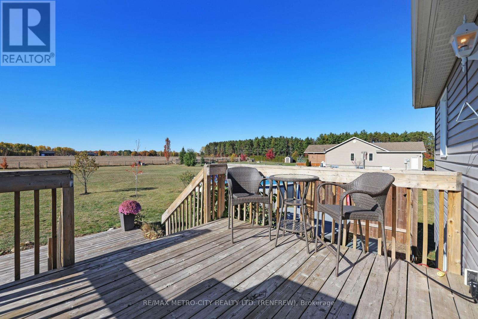 2431 Eady Road, Horton, ON - Outdoor With Deck Patio Veranda With Exterior