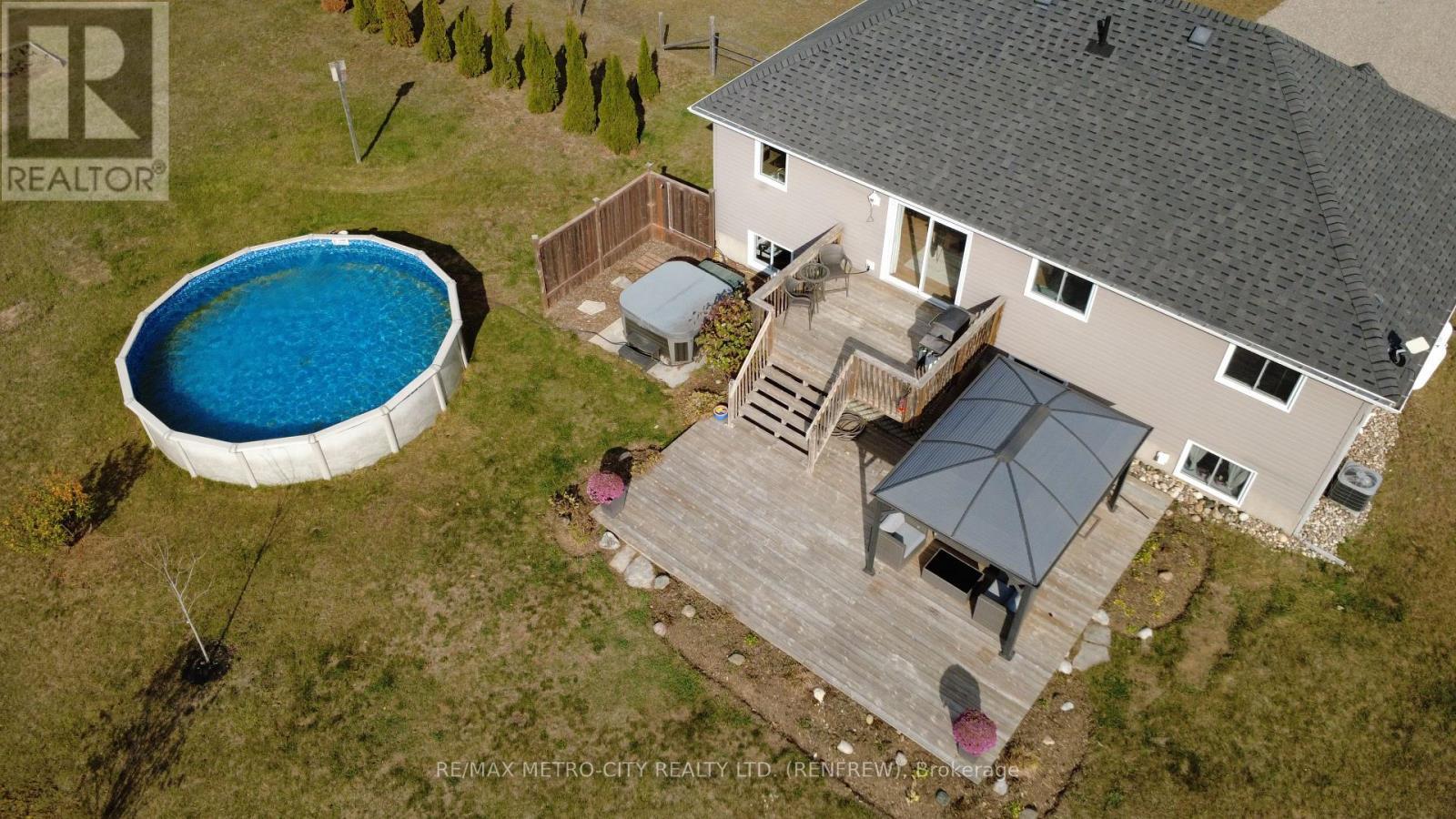 2431 Eady Road, Horton, ON - Outdoor With Above Ground Pool
