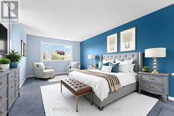 Primary Bedroom Virtual Stage -