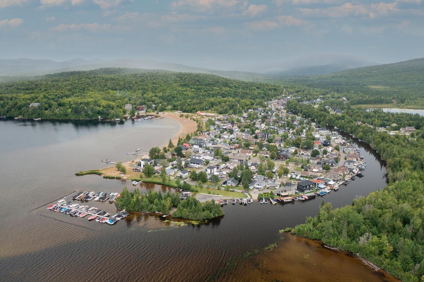 Overall view - 112 Av. De La Rivière, Fossambault-Sur-Le-Lac, QC - Outdoor With Body Of Water With View