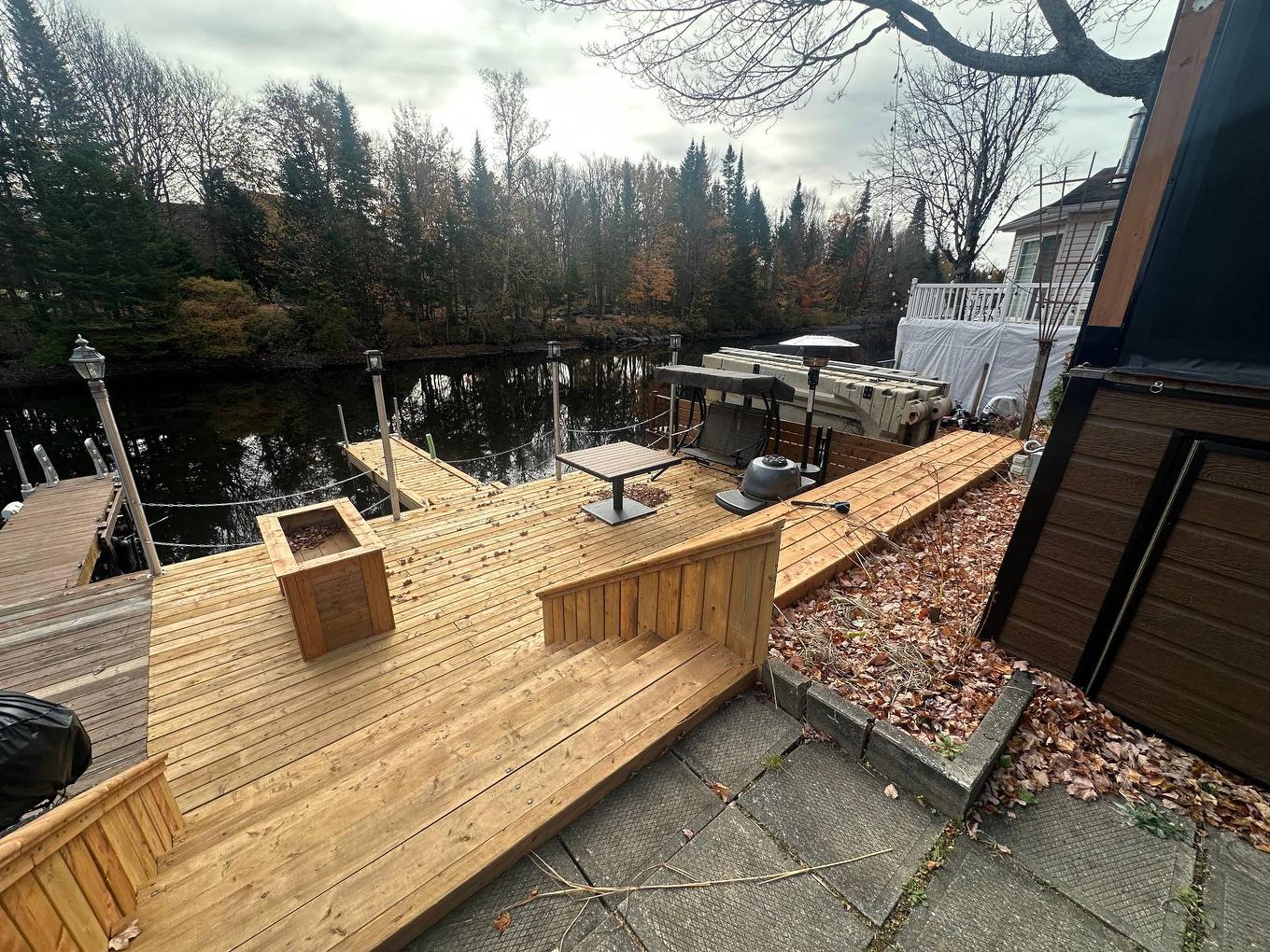 Patio - 112 Av. De La Rivière, Fossambault-Sur-Le-Lac, QC - Outdoor