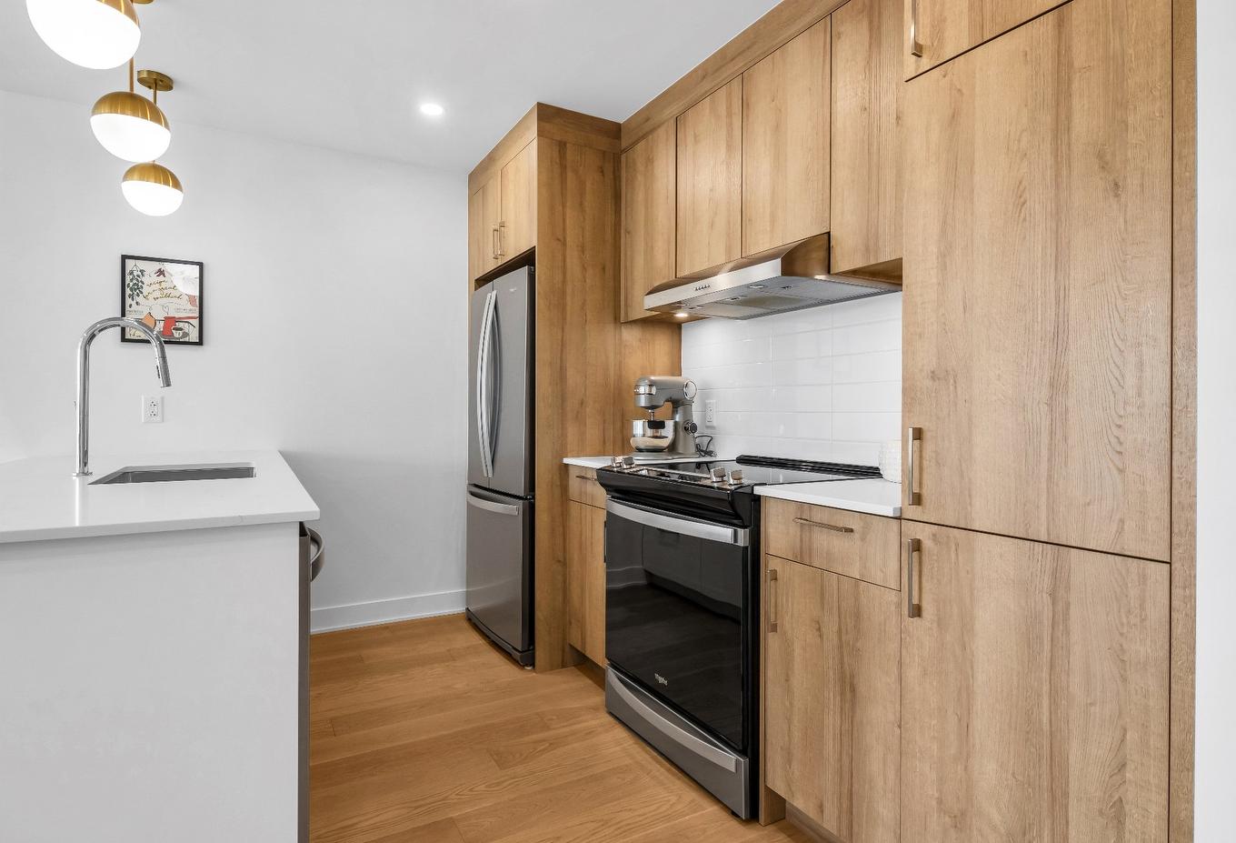 Cuisine - 203-10120 Rue Lauraine-Vaillancourt, Montréal (Ahuntsic-Cartierville), QC - Indoor Photo Showing Kitchen