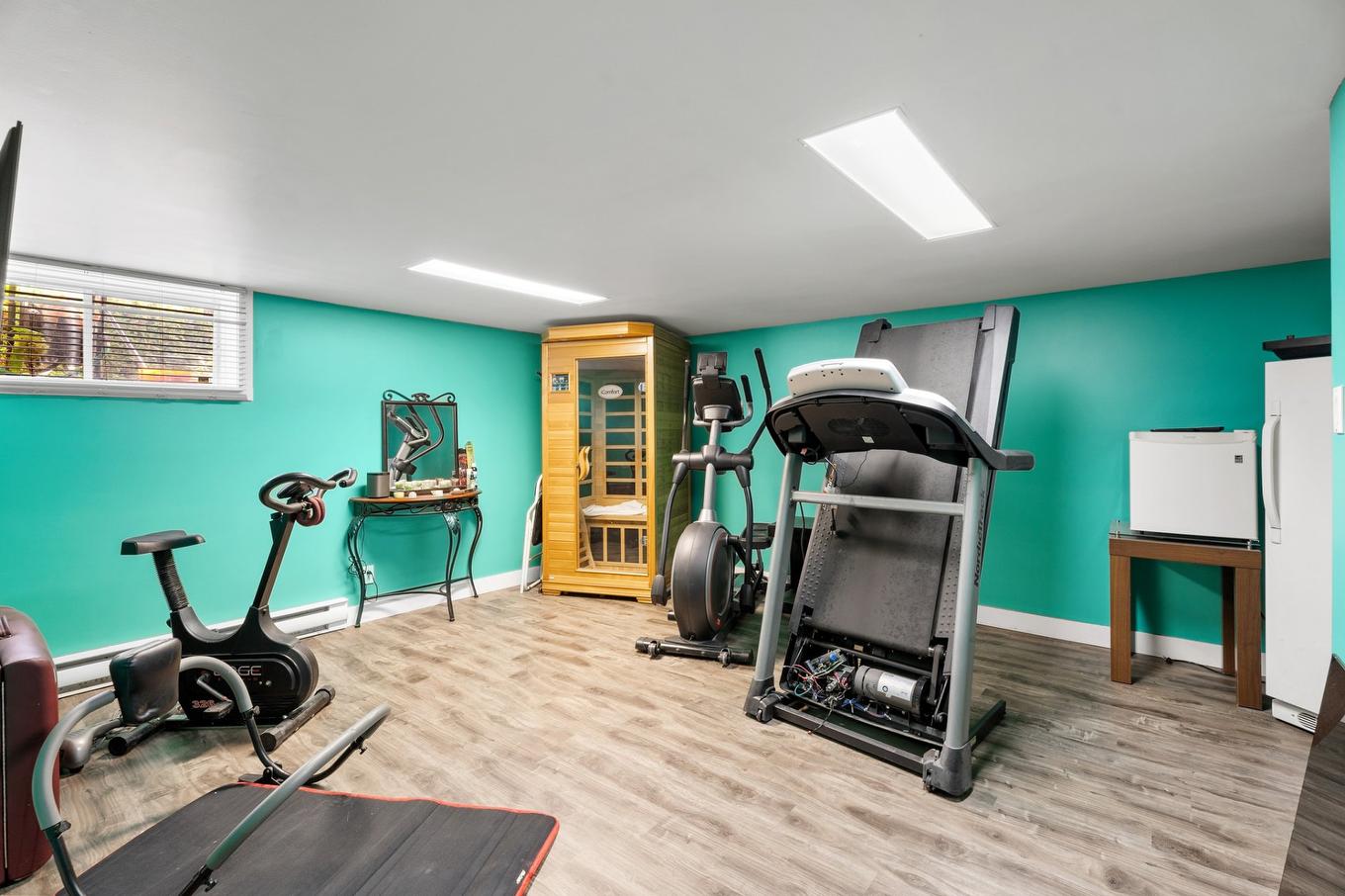 Chambre à coucher - 513 Rue Des Sous-Bois, Sainte-Agathe-Des-Monts, QC - Indoor Photo Showing Gym Room
