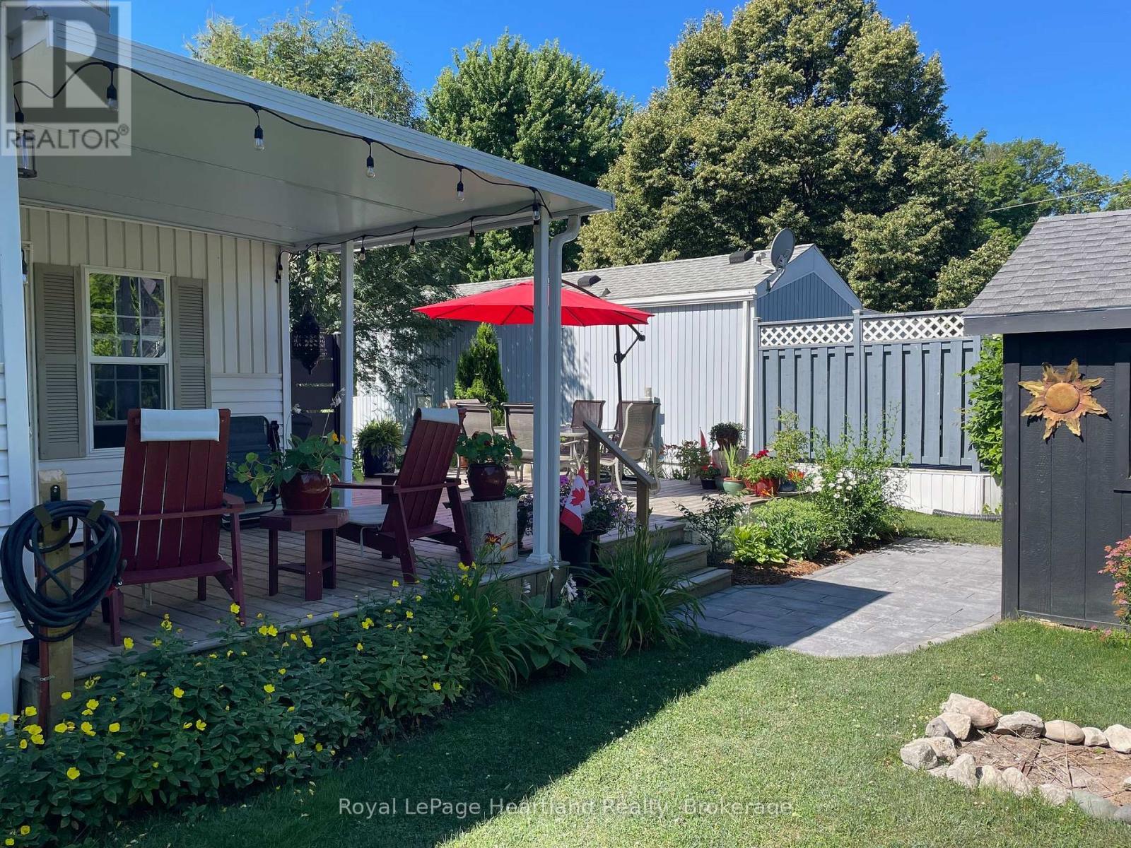 24 Rowan Rd - 77307 Bluewater Highway, Bluewater (Bayfield), ON - Outdoor With Deck Patio Veranda