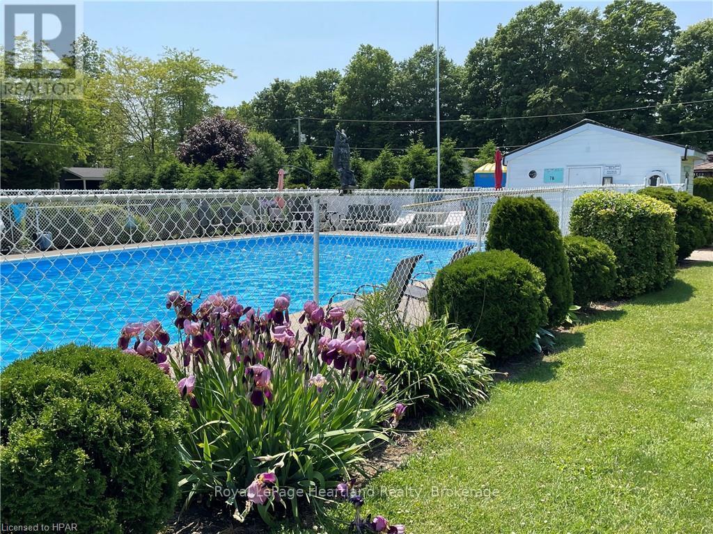 24 Rowan Rd - 77307 Bluewater Highway, Bluewater (Bayfield), ON - Outdoor With In Ground Pool