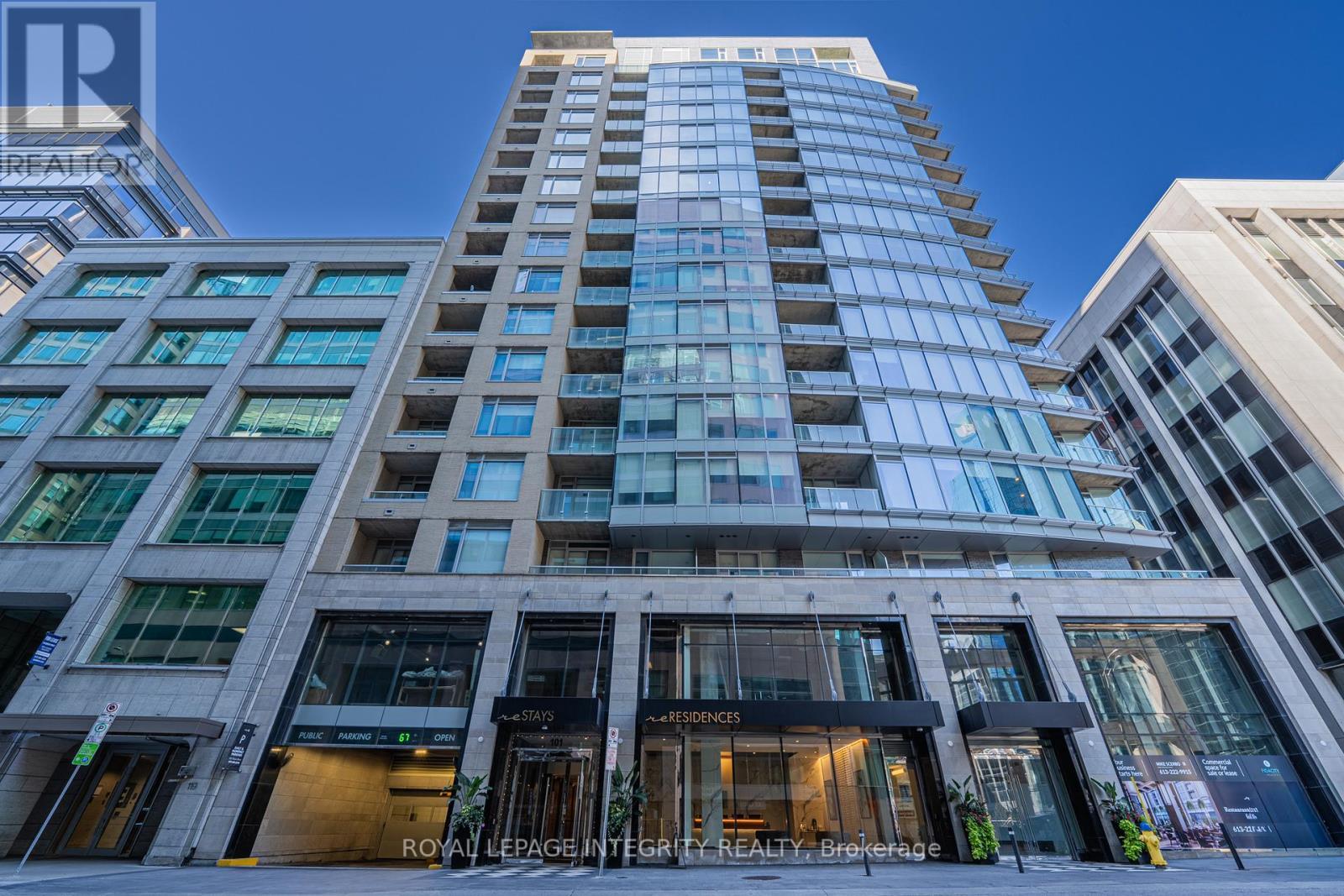 1006 - 101 Queen Street, Ottawa, ON - Outdoor With Balcony With Facade