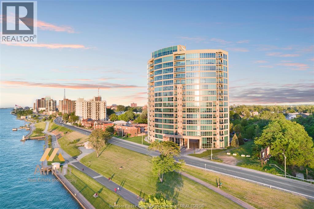 1225 Riverside Drive Unit# 404, Windsor, ON - Outdoor With Body Of Water With View