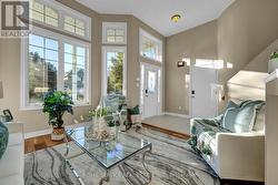 Bright, welcoming Foyer & interior access 2 garage -