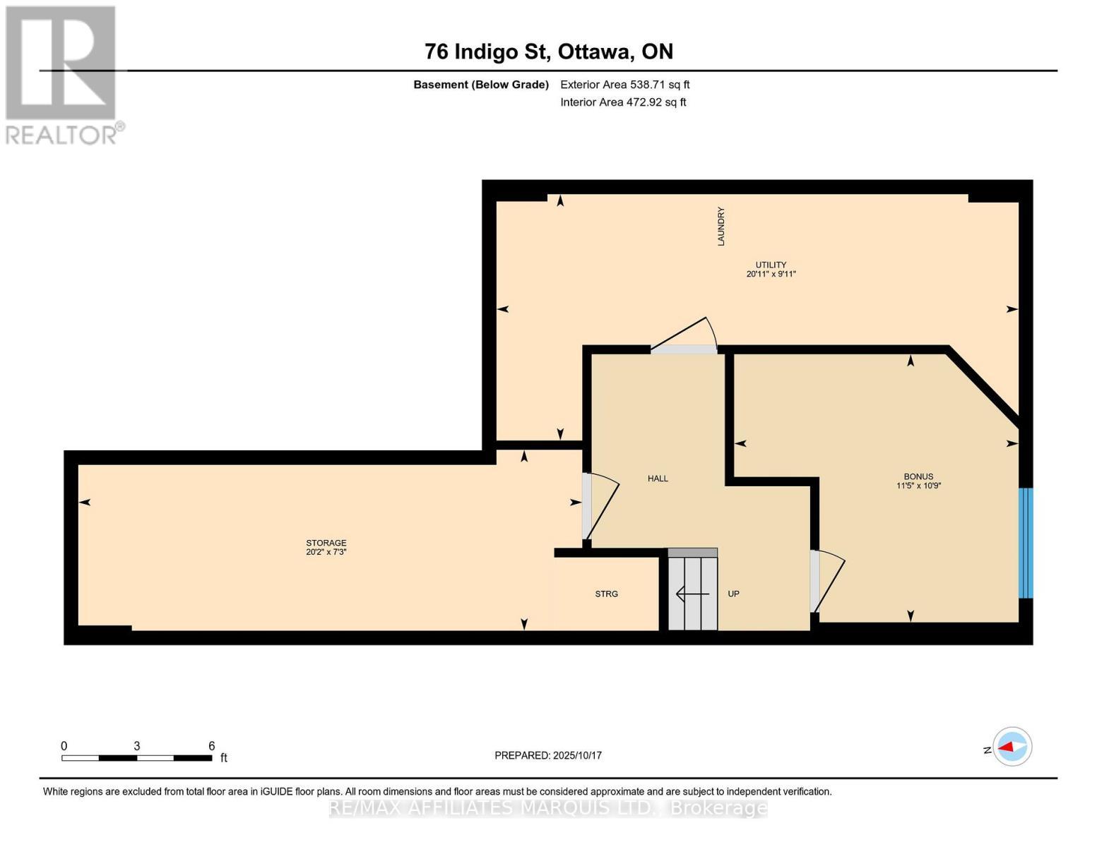 Basement - 76 Indigo Street, Ottawa, ON - Other