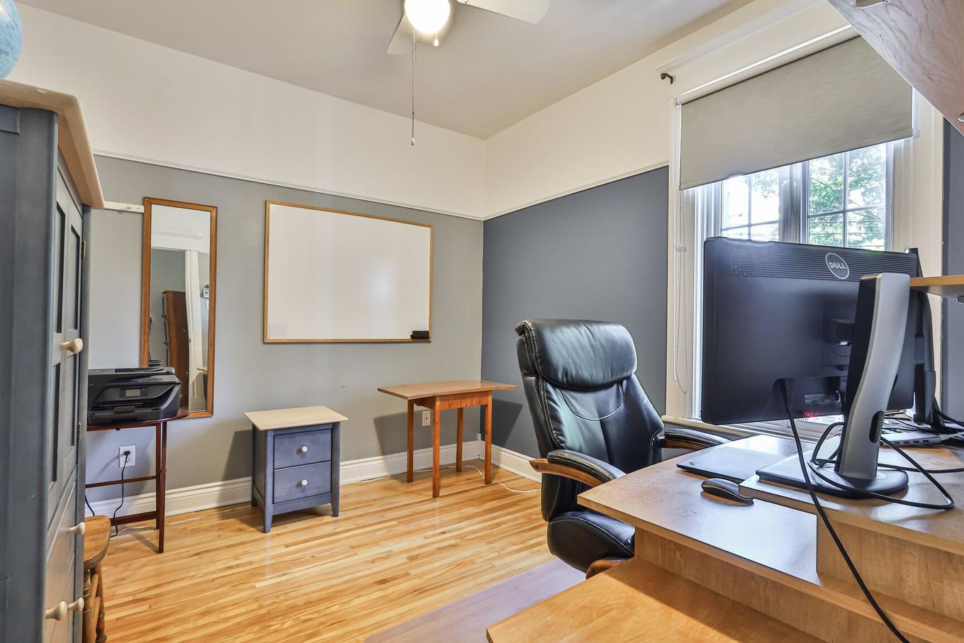 Chambre à coucher - 10737 Av. Vianney, Montréal (Ahuntsic-Cartierville), QC - Indoor Photo Showing Office