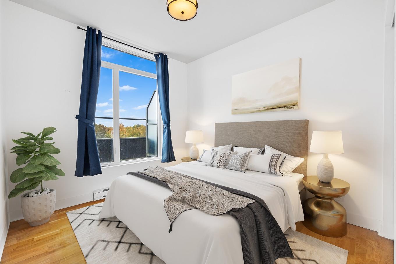 Bedroom - 412-460 19E Avenue, Montréal (Lachine), QC - Indoor Photo Showing Bedroom