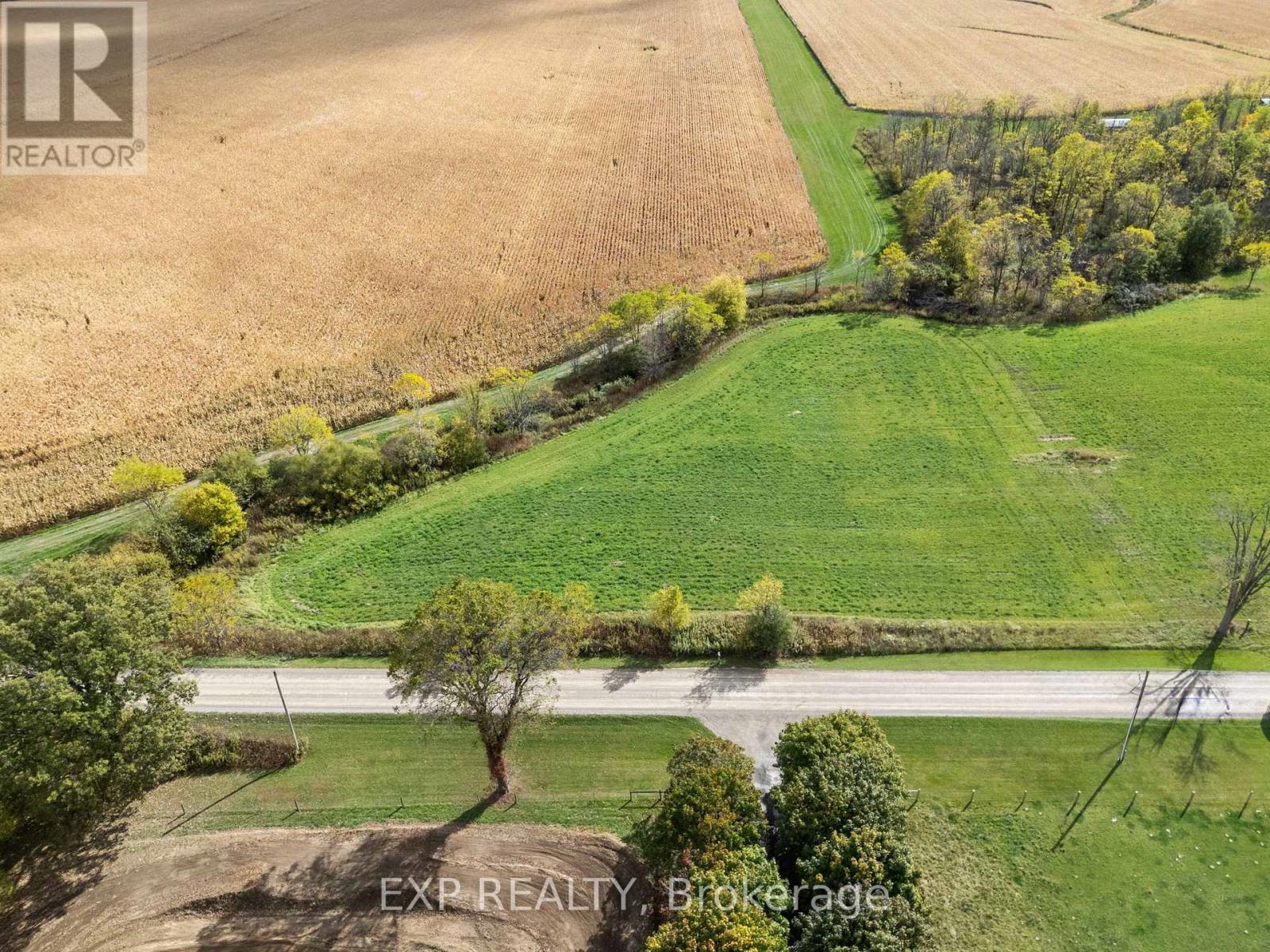 Triangle of grass may have natural severance. - 9599 Argyle Street, North Middlesex, ON