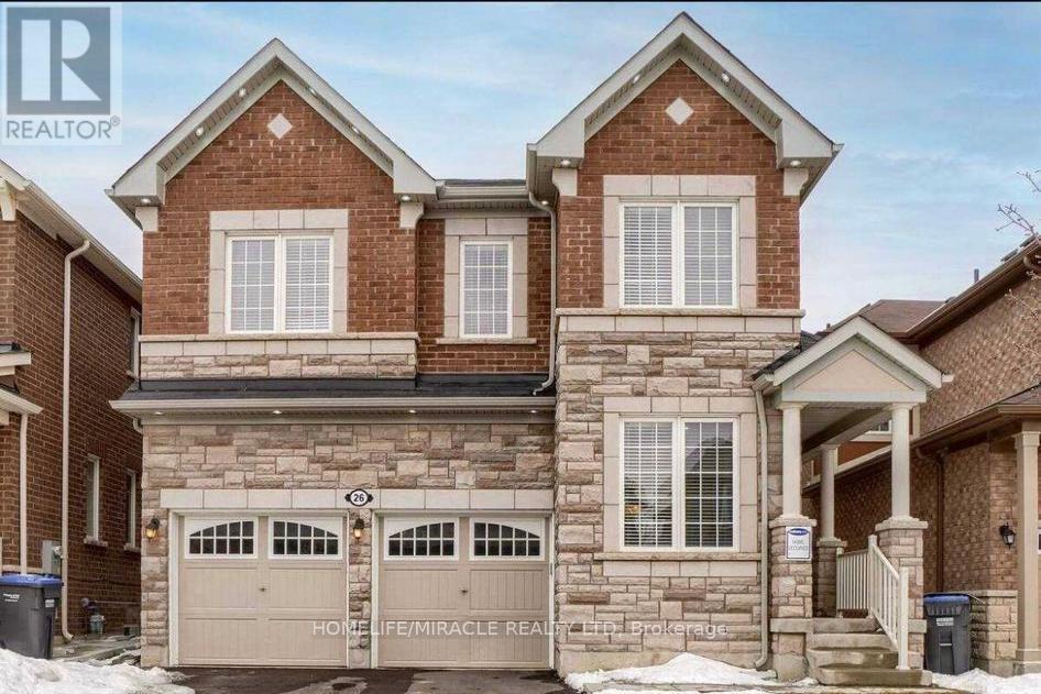 26 Emerald Coast Trail, Brampton, ON - Outdoor With Facade