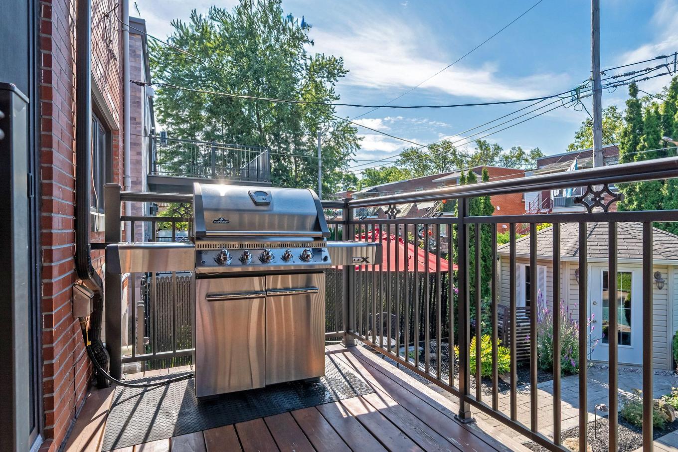 Patio - 5636 - 5638 Rue Mignault, Montréal (Mercier/Hochelaga-Maisonneuve), QC - Outdoor With Exterior