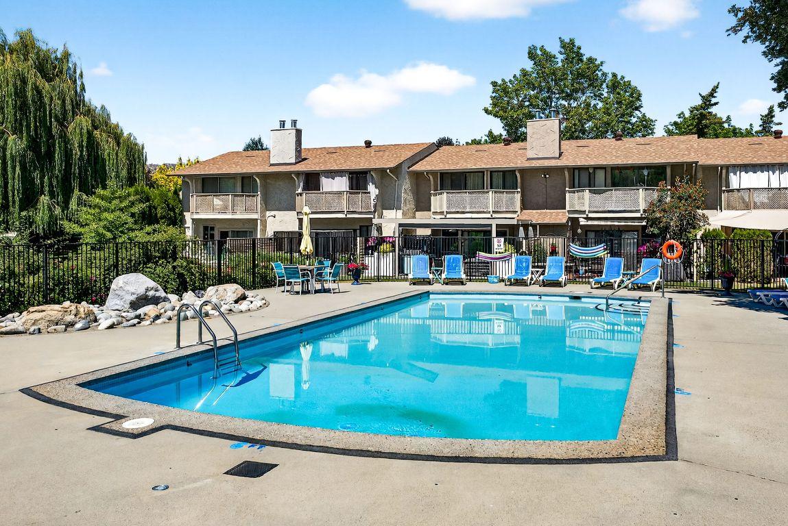 29-310 Yorkton Avenue, Penticton, BC - Outdoor With In Ground Pool With Deck Patio Veranda
