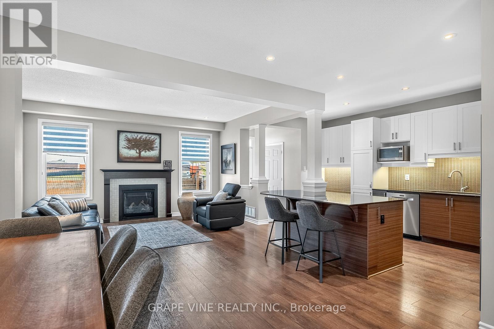 72 Remora Way, Ottawa, ON - Indoor With Fireplace