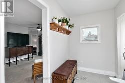 Mud room entry and storage area -