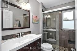 3pc bathroom renovated in 2018 -