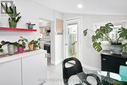 Dining room / sun room with walkout to backyard -