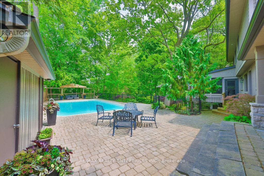 1293 Greenoaks Drive, Mississauga, ON - Outdoor With In Ground Pool